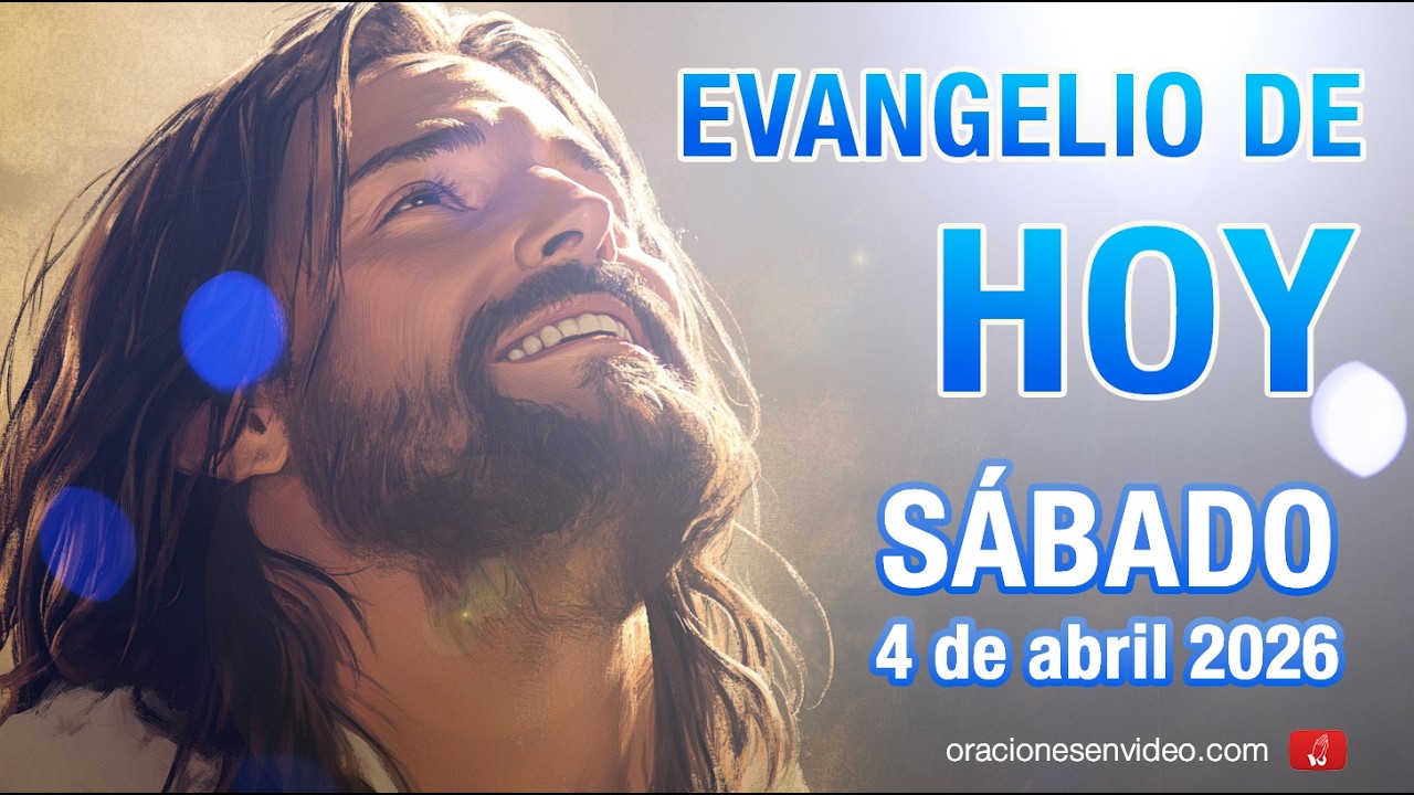 Evangelio de HOY. S&aacute;bado 4 de abril 2026 Mt 28,1-10 