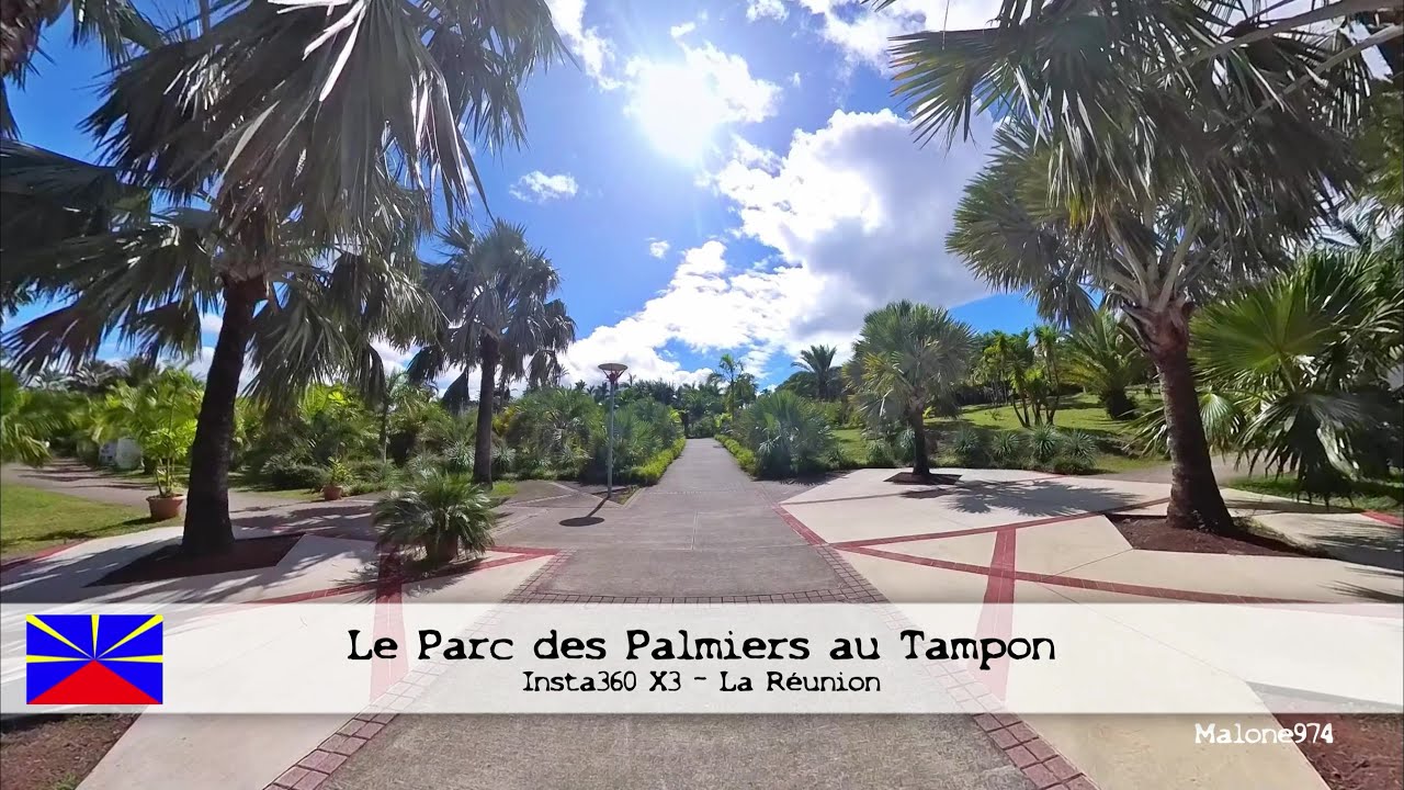 X3 - Le Parc des Palmiers au Tampon,  La Réunion 😎😍🇷🇪
