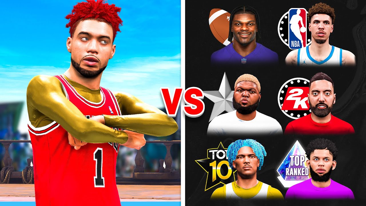 I played vs EVERY LOGO in 1 video on NBA 2K25