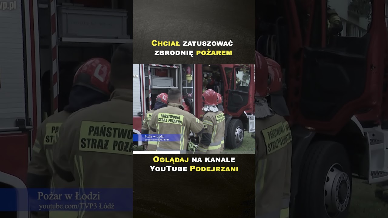 Chciał zatuszować zbrodnię pożarem. Podsumowanie kryminalne września #shorts