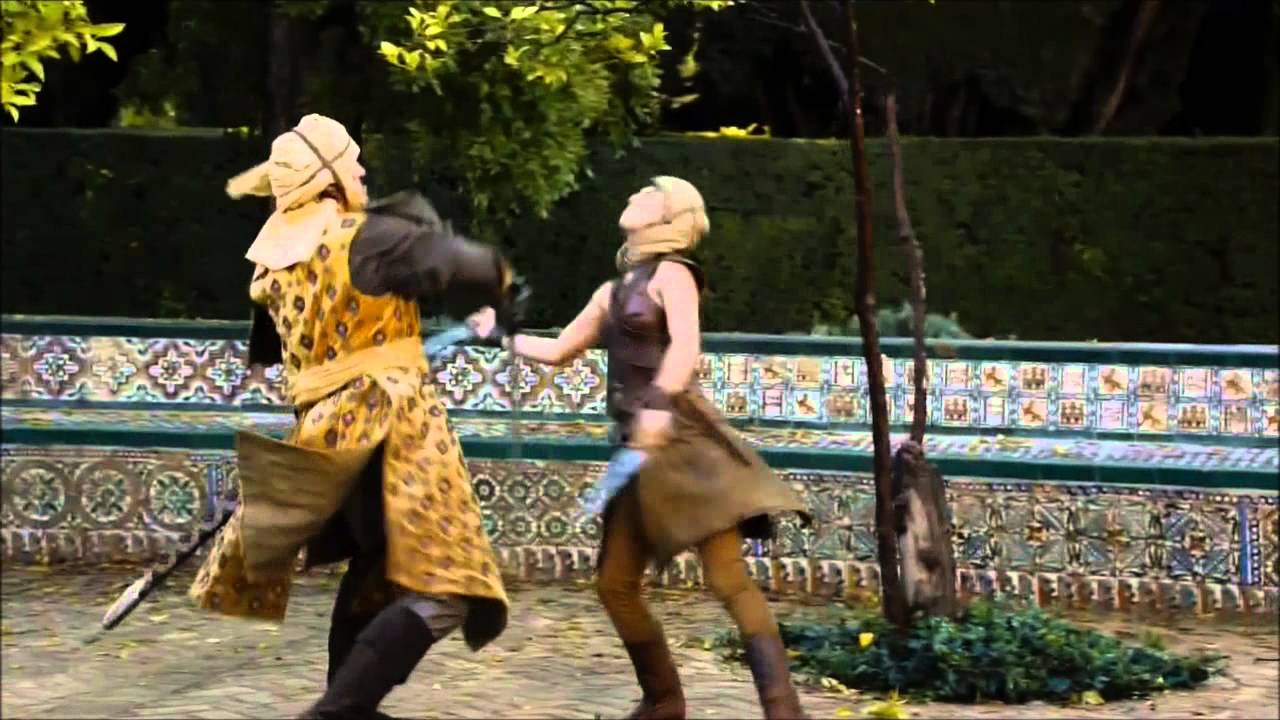 Sand snakes VS jaime and bronn