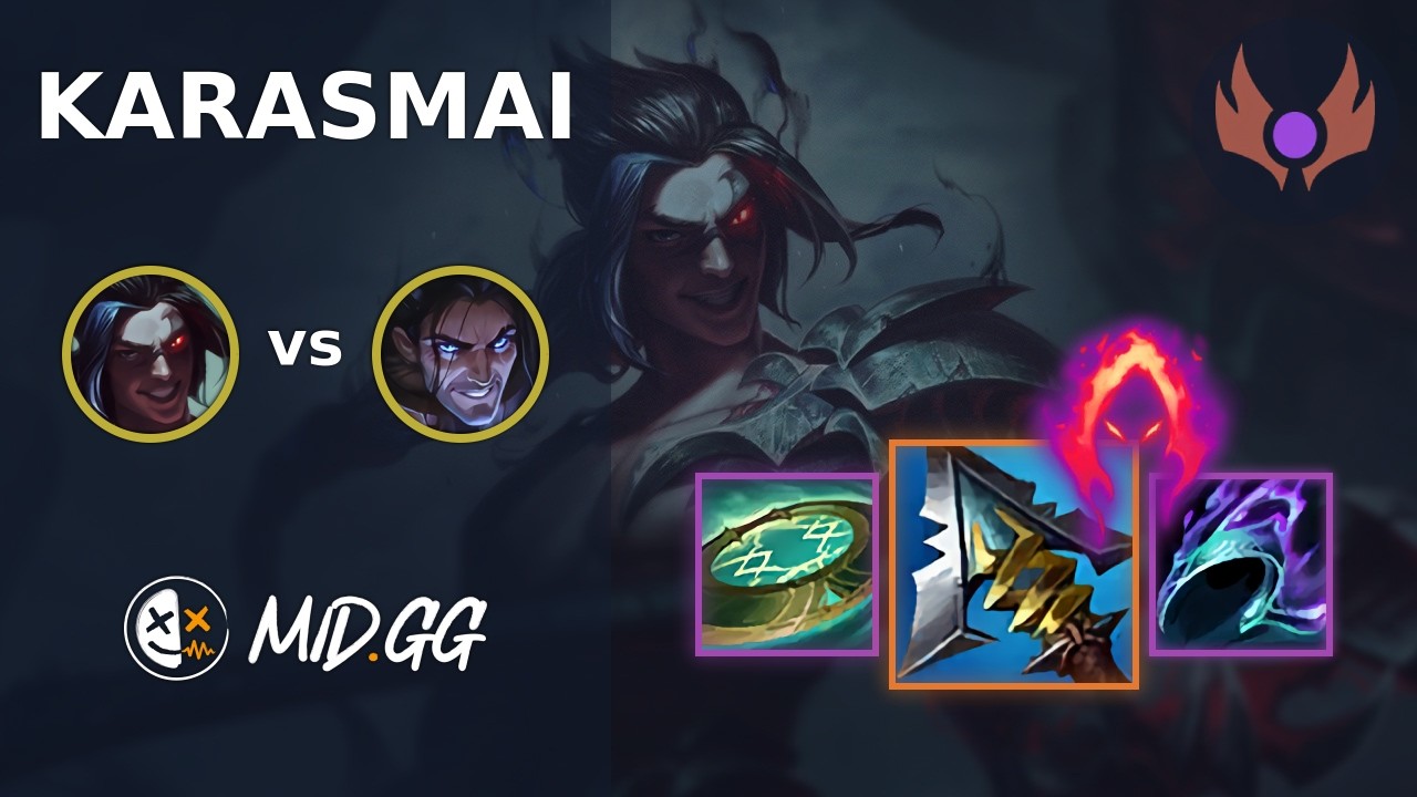 MID.GG: [ KarasMai ] Kayn JUNGLE vs Sylas | NA MASTER | LOL Season 2026