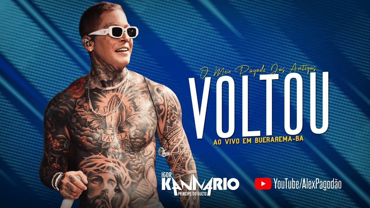 IGOR KANNÁRIO O MEU PAGODE DAS ANTIGAS VOLTOU - AO VIVO EM BUERAREMA - BA