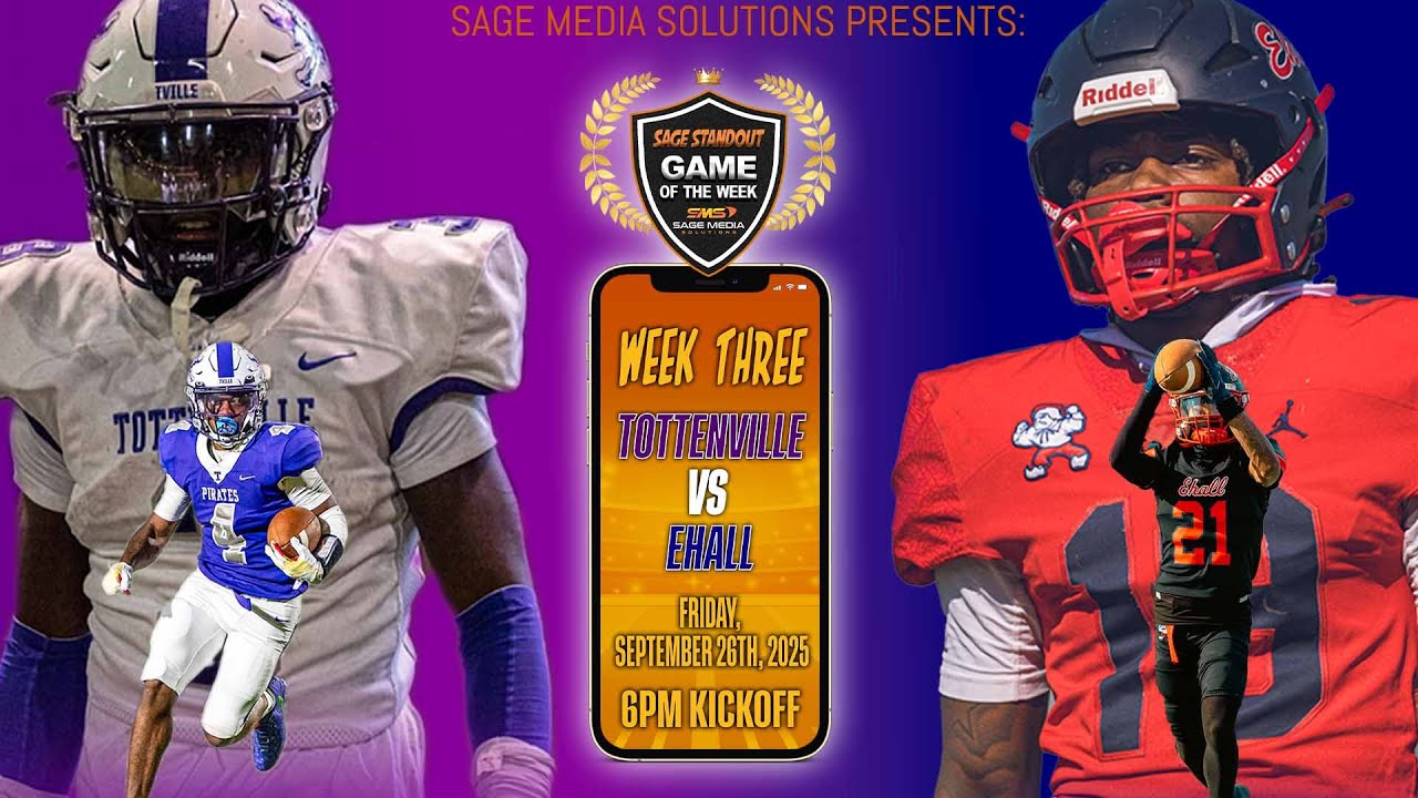 Tottenville vs Erasmus Hall | Sage Standout Game of the Week | 9/26/2025 | PSAL 4A | Football