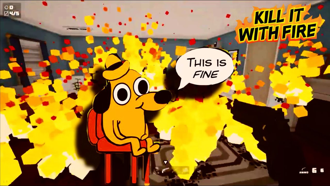 ￼ BURN THEM ALL!!! (kill it with fire part 1)