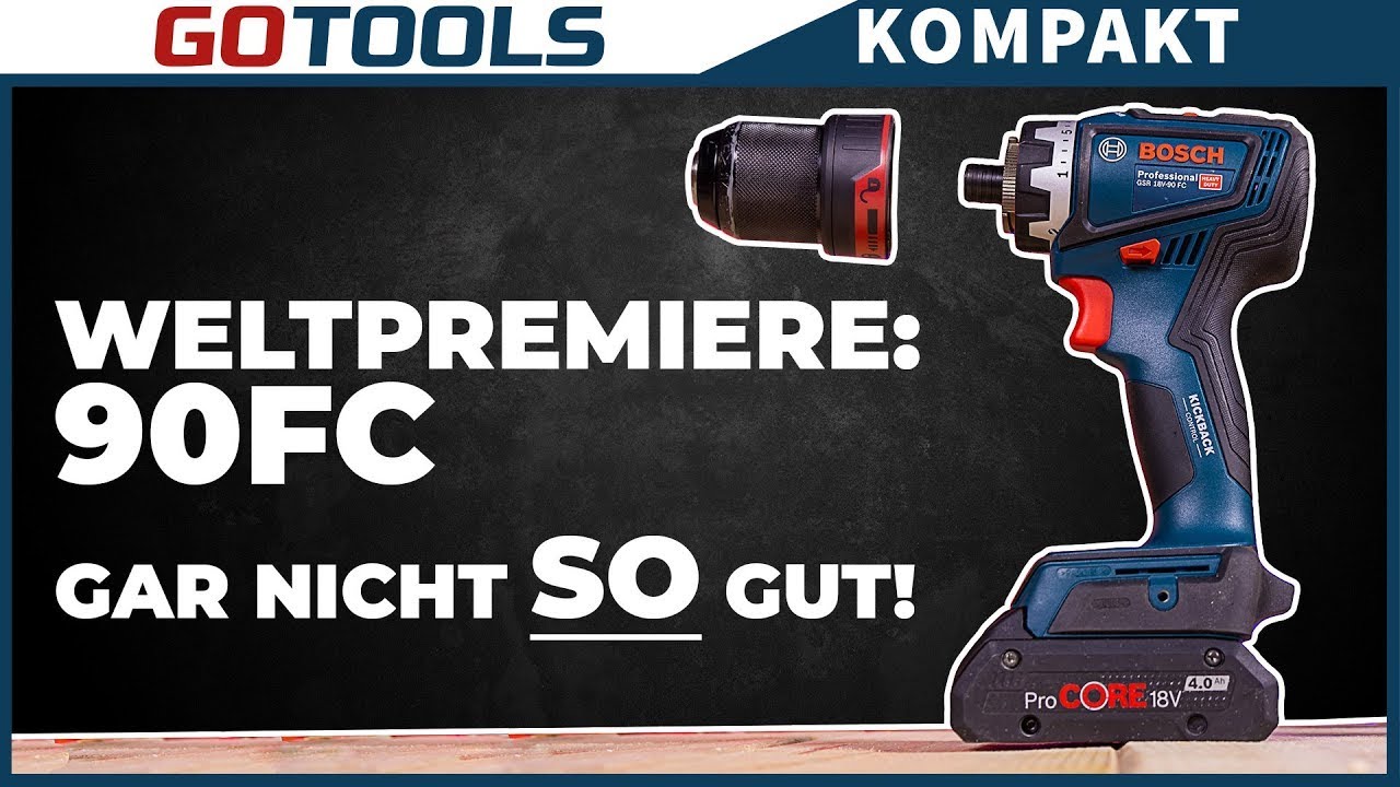 Eine neue Legende? Der neue Bosch GSR 18V-90 FC! Darum willst du ihn kaufen!