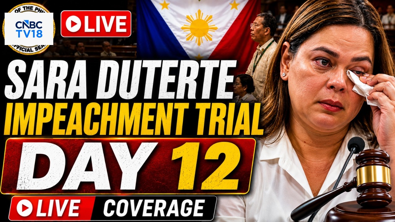 🔴Sara Duterte Impeachment Trial Day 12 LIVE: Shocking VP Sara Records and Witness Testimony | N18G