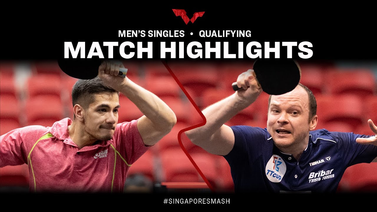 Paul Drinkhall vs Martin Allegro | MS Qual | Singapore Smash 2023