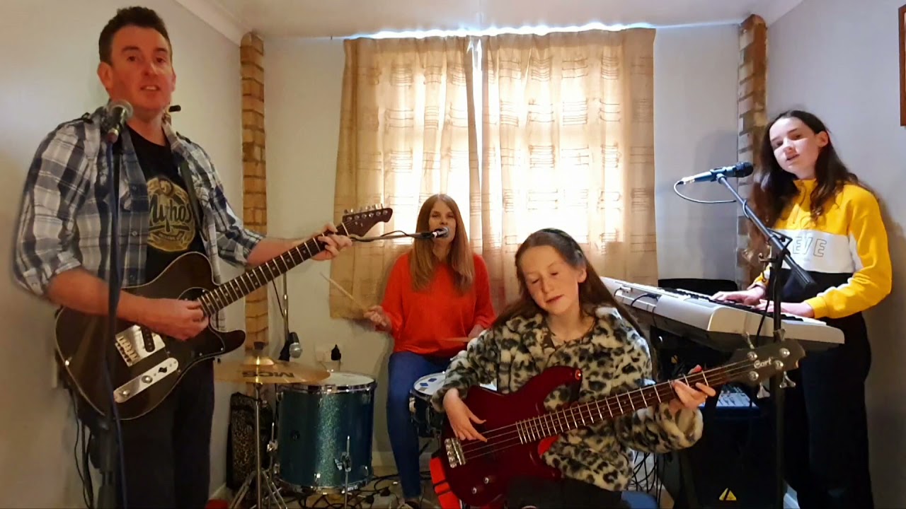 Hey Jude by The Beatles (cover) Roberts family band