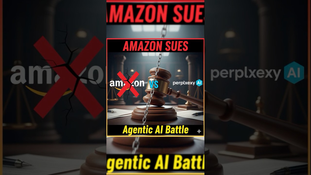 🚨 Amazon Sues Perplexity: AI SHOPPING WAR Begins