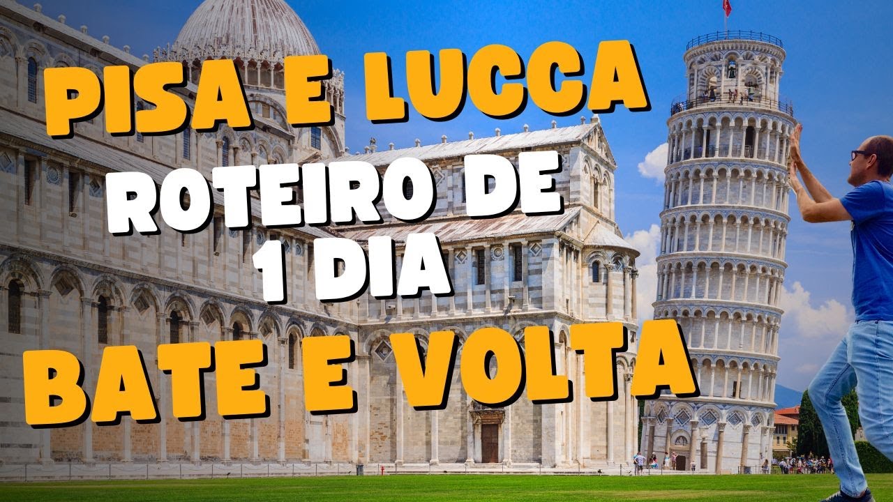 Como ir para Pisa e Lucca de trem - Bate e volta de Floren&ccedil;a