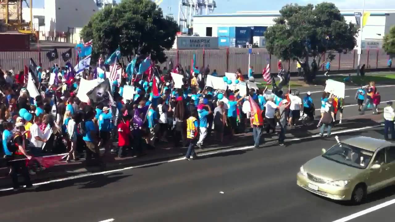 Ports of Auckland Workers Union Rally 10 March 2012 (HQ)