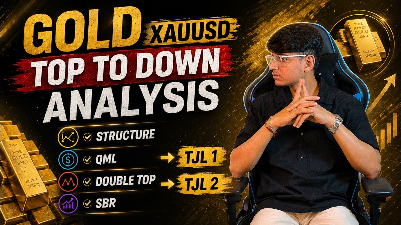 Gold Market Analysis Today | QML + Double Top + SBR Setup| | JUN 5TH  | DAY 67  |