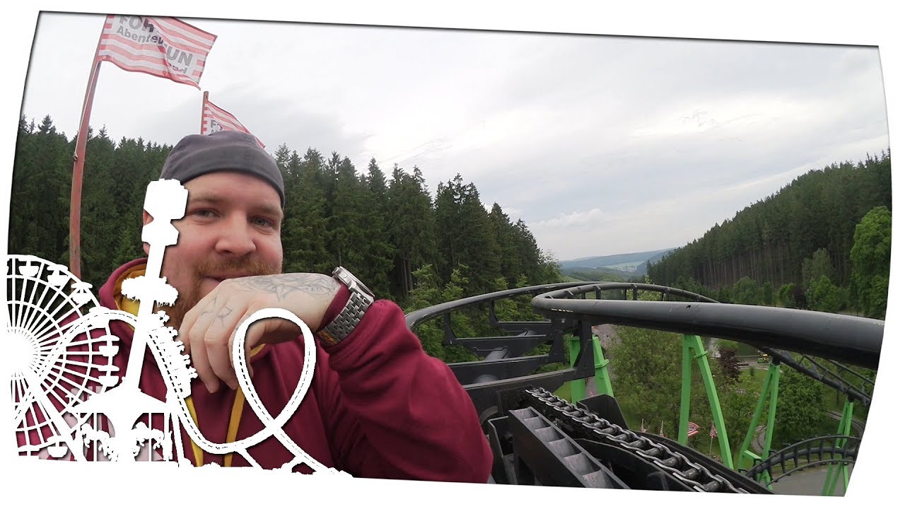 Ein Tag ohne was zu fahren im Freizeitpark - OnTour Vlog