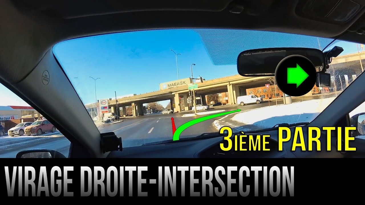 Как повернуть направо на перекрестке. Часть 3