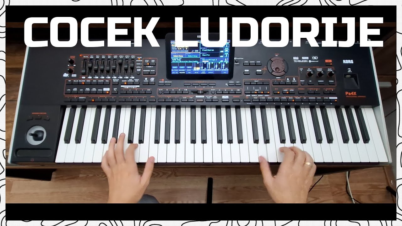 Cocek Ludorije MIX // MARKO MX - Cocek, Oriental & Improvizacije - KORG Pa4x!