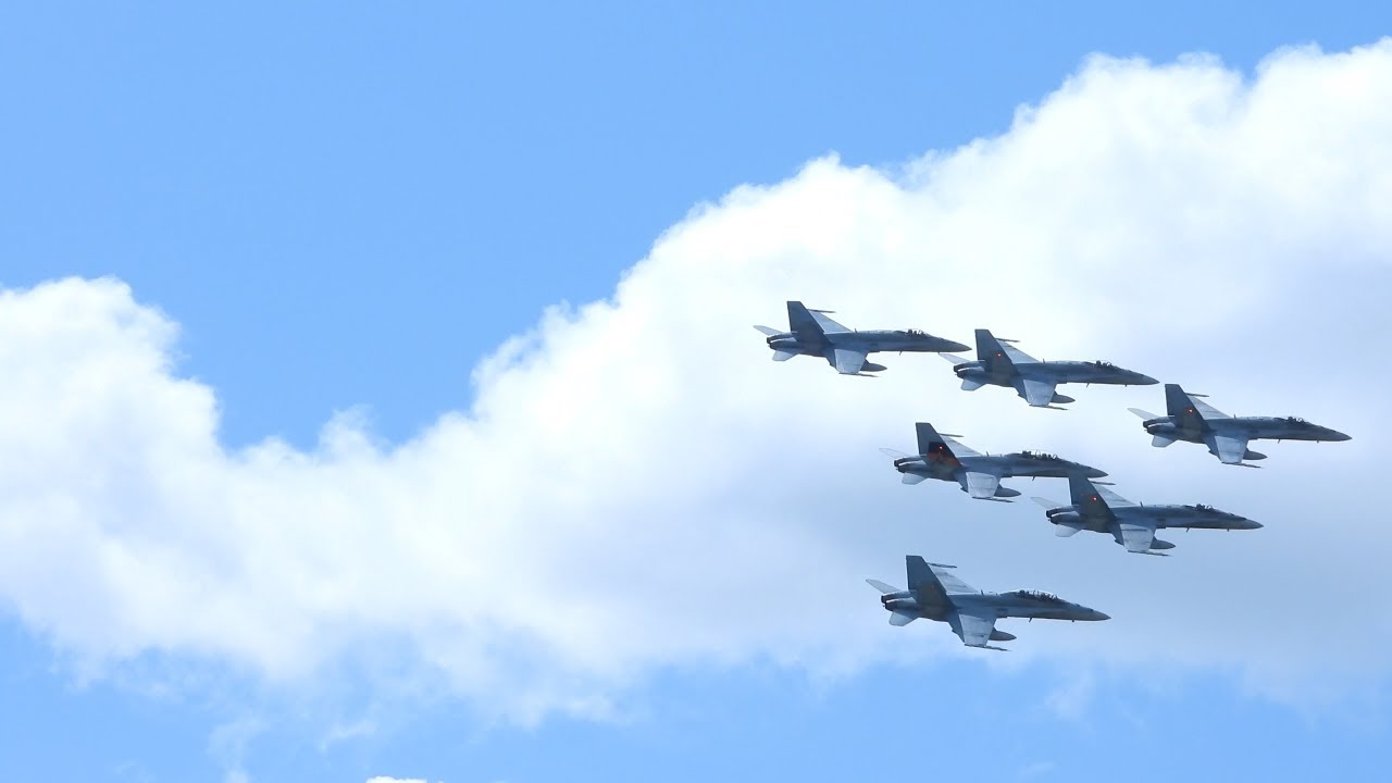 CF-18 Hornet Mass Attack 2019  Bagotville