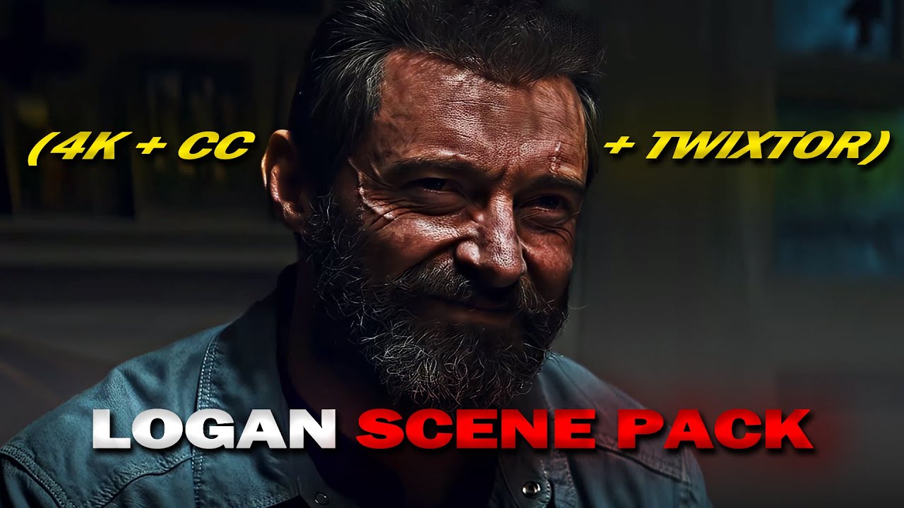 Logan (Wolverine) Scene Pack (4K + CC + TWIXTOR)