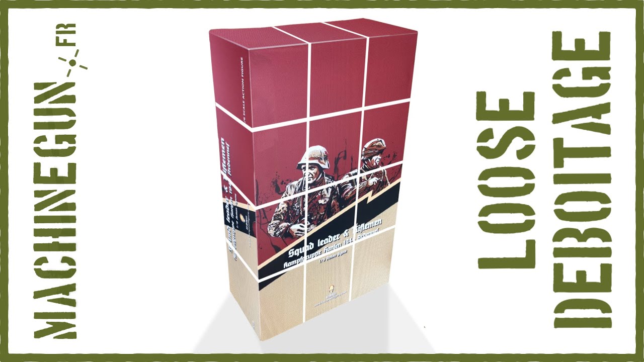 Unboxing Kampgruppe Hansen Squad Leader (Face Pool Figure)
