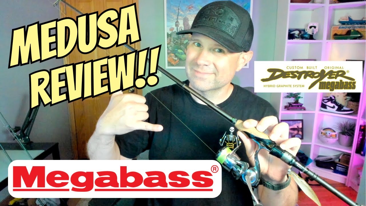 ОБЗОР Megabass Orochi X10 MEDUSA!! Это удилище для прогулок Megabass FFS??