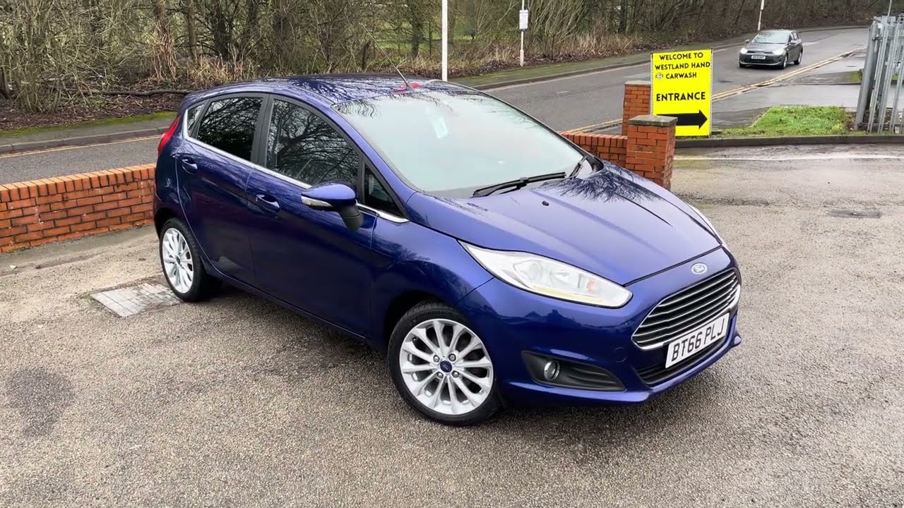 Ford Fiesta 1.5 TDCi Titanium X Hatchback 5dr Diesel Manual Euro 6 (95 ps)