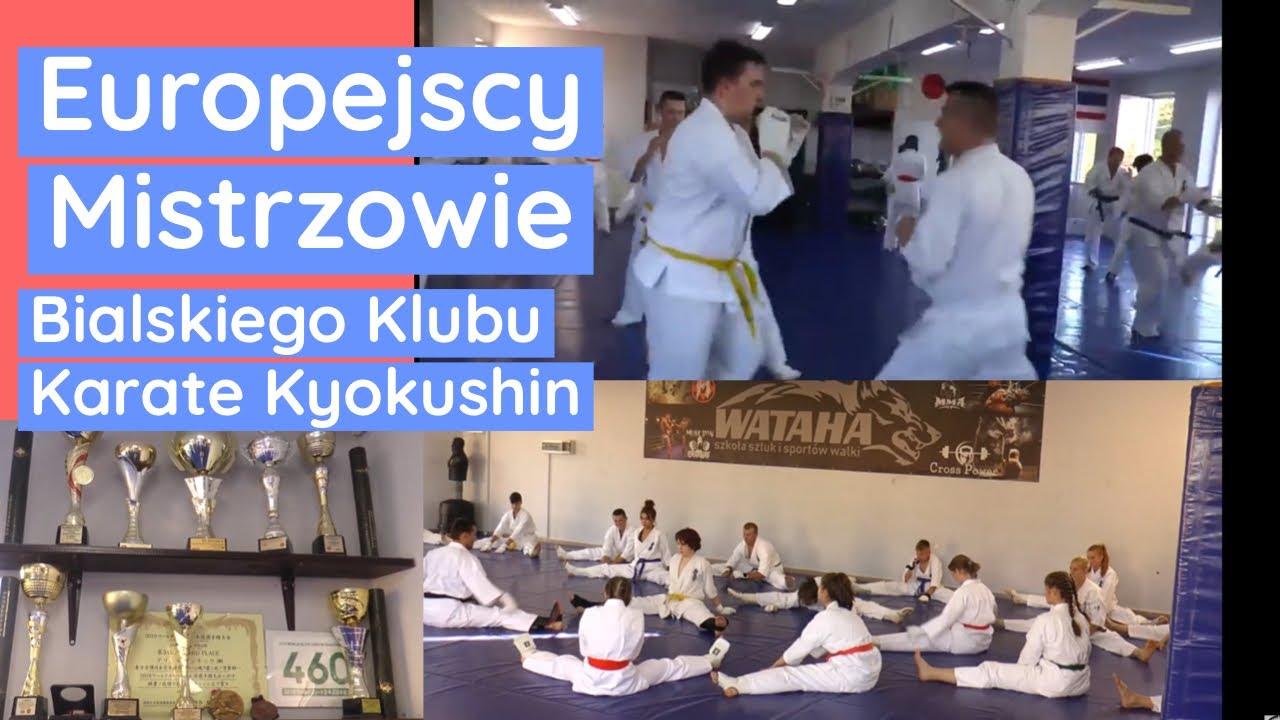 Europejscy mistrzowie Bialskiego Klubu Karate Kyokushin
