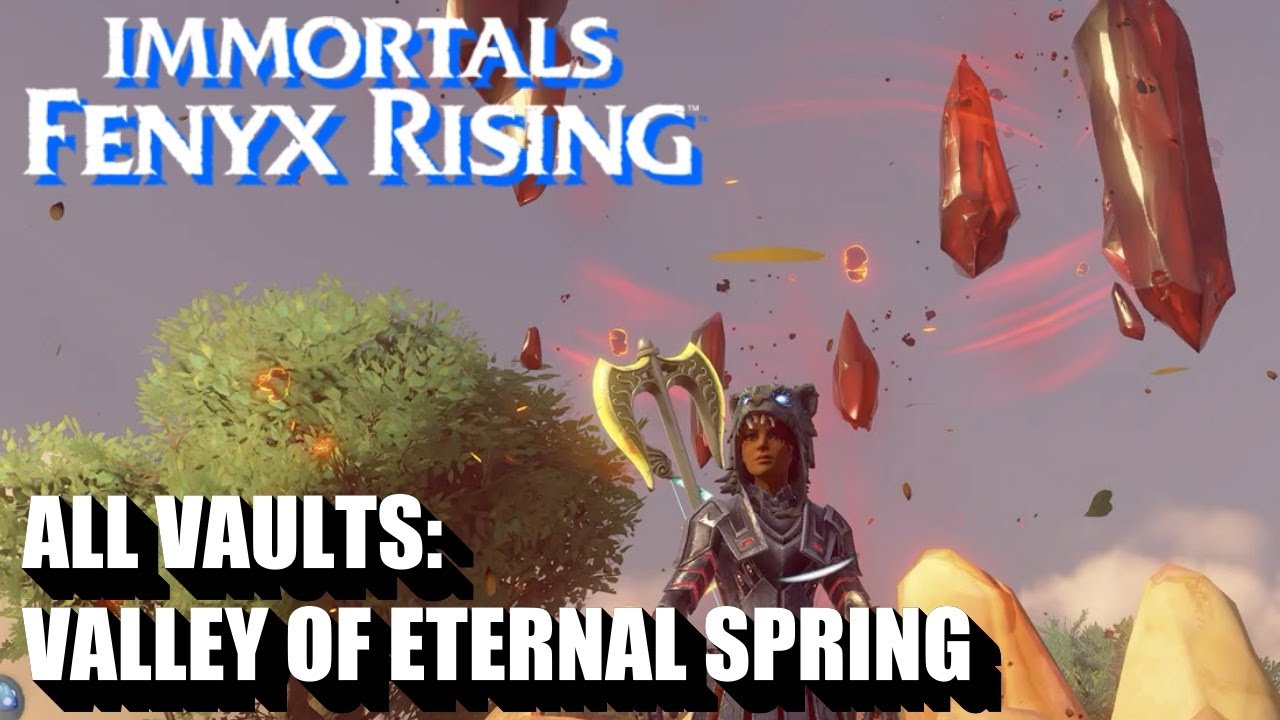 Immortals Fenyx Rising - All Vaults in Valley of Eternal Spring