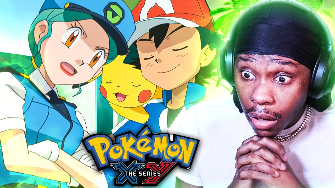 Эш ходит куда угодно, кроме спортзала! | Первый раз смотрю *Pokemon XY*. Реакция на 10-12 серии