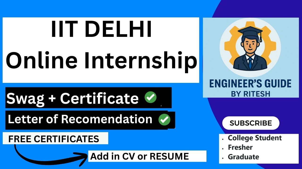 IIT Delhi Internship 2025 | Campus Ambassador Program | Stipend, Perks, Apply Link Explained