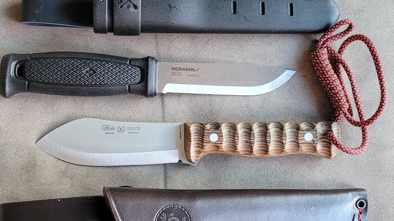 MORAKNIV GARBER & MIGUEL NIETO NESSMUK SIOUX,CUAL PREFER&Iacute;S??an&aacute;lisis personal.🔪#morakniv#miguelnieto