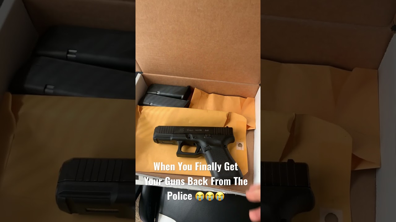 When You Finally Get Your Guns Back From The Police 😱🔓 #legal #gun #legallydangerous #police