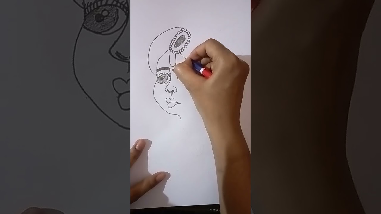 How to draw krishana in easy way.   #easydrawing #krishana #lordkrishna #youtubevideo 