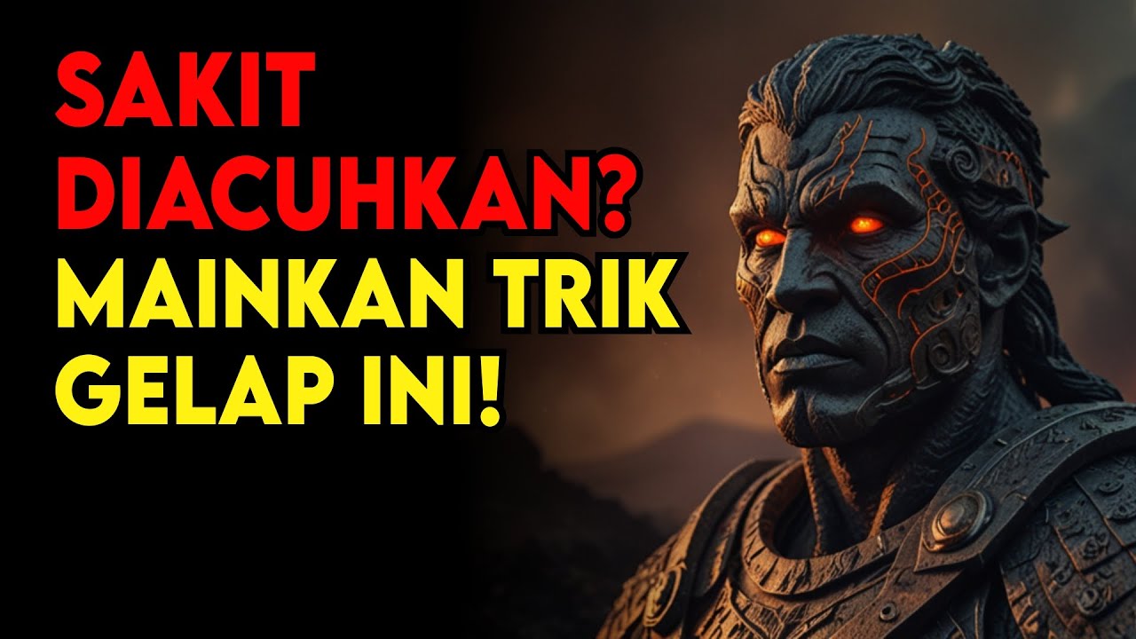 TRIK DARK PSYCHOLOGY Stoik Hancurkan SILENT TREATMENT Mereka yang Mendiamkanmu!