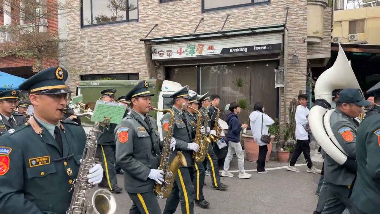 宜蘭國光樂儀隊｜🎵 #挽仙桃 🎵#回鄉的我｜2026 #安平福城堂 #福德正神 三載圓科平安繞境大典