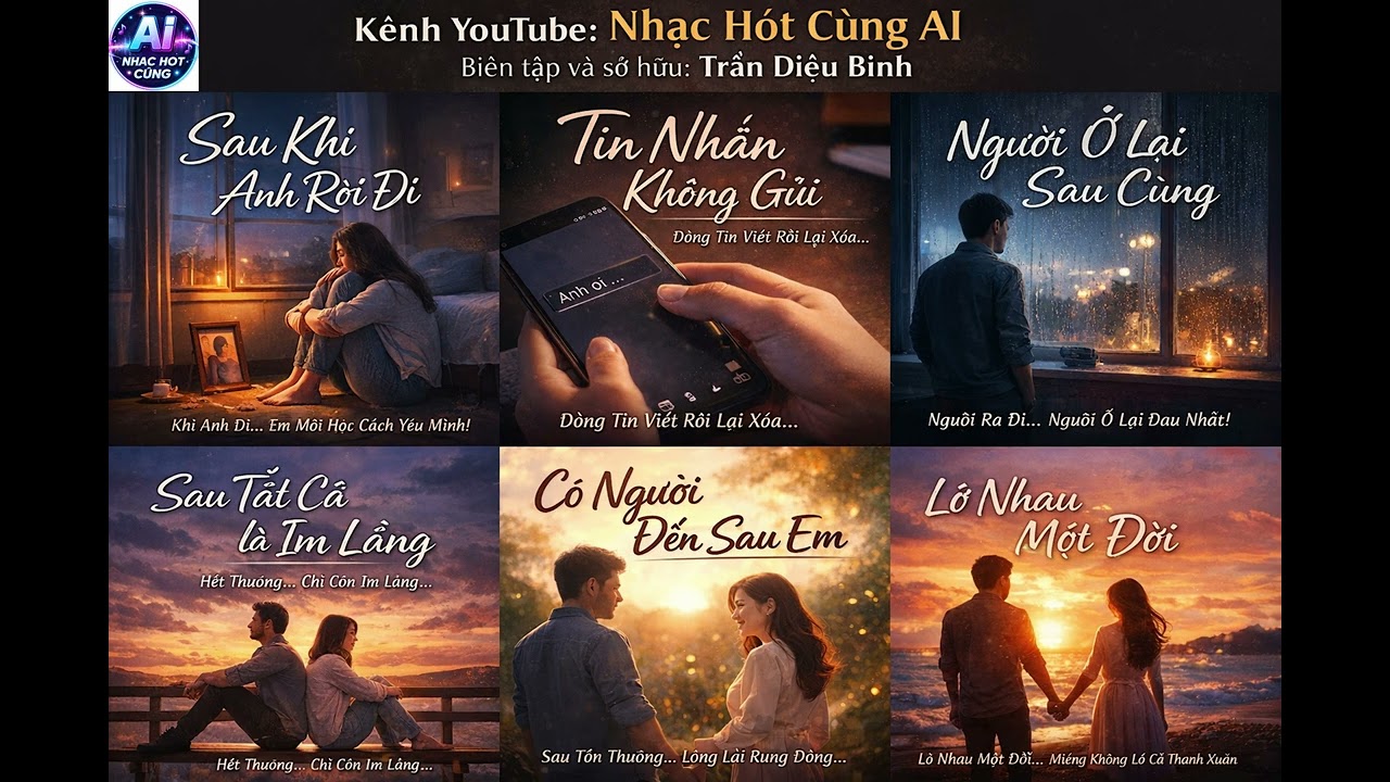 LỠ NHAU MỘT ĐỜI – Full Album 6 Bài Buồn Nhất 2026 #NhacHotCungAI #NhacTre2026 #AlbumNhacHay