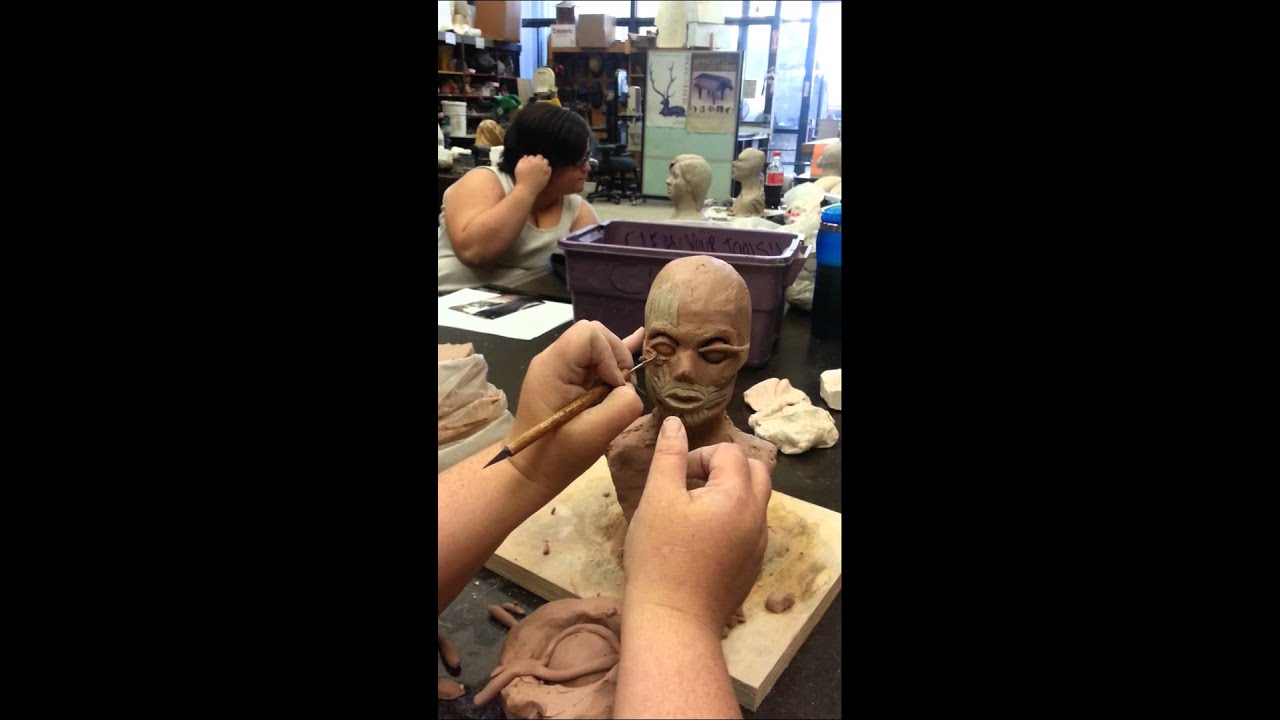 Techniques for sculpting eyes in clay