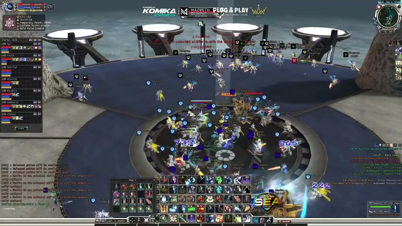 RF SEA Remastered - 40MINS GVG Shadow vs Assasins