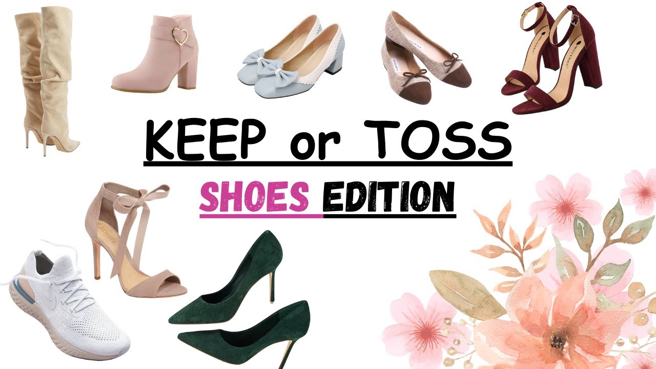 🎥 KEEP or TOSS! [Shoes Edition] 📦👟 | Shoe Declutter & Try-On Haul