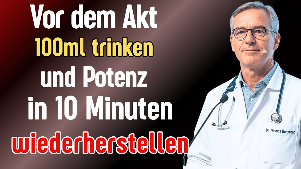 Nur 10 Minuten vorher 100ml trinken und Ihre verborgenen Kräfte wieder entdecken!