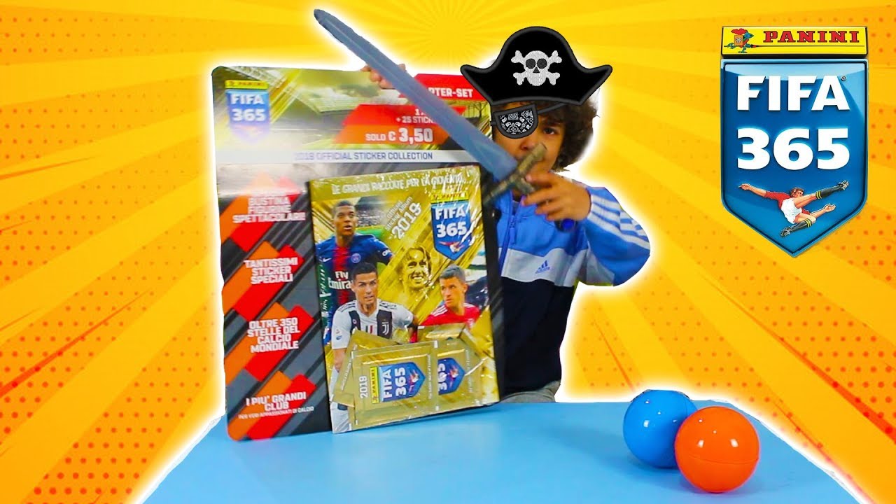ALBUM FIFA 365 Unboxing Figurine Calciatori