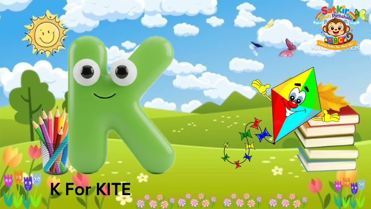 Satkir Masti Pathshala Kids Class | A to Z Letters📕📕आज हम सीखेंगे A से Z तक ABCD 😊#Kids Online class