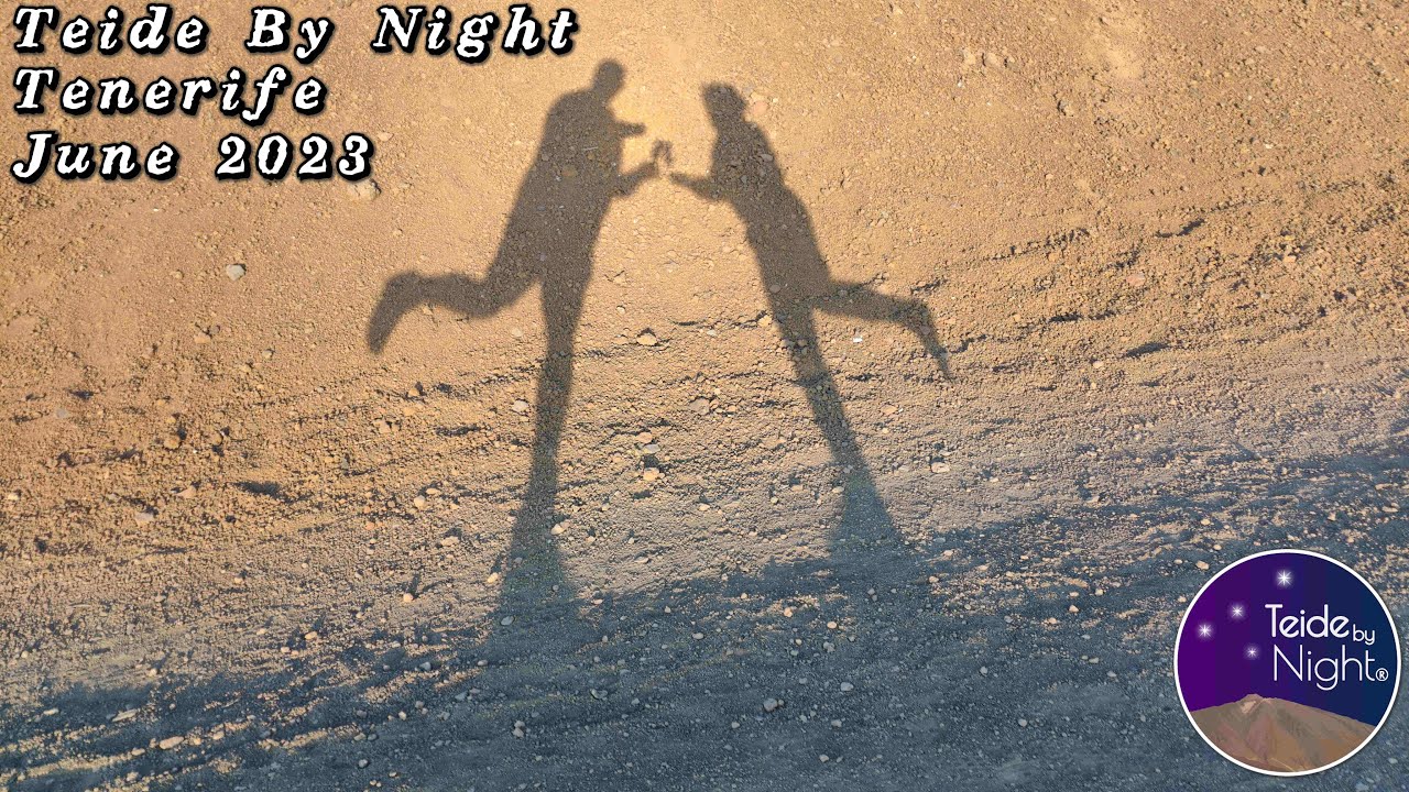 Teide By Night, Tenerife, June 2023. Guided Tour, Volcano, Sunset, Prosecco and Star Gazing.