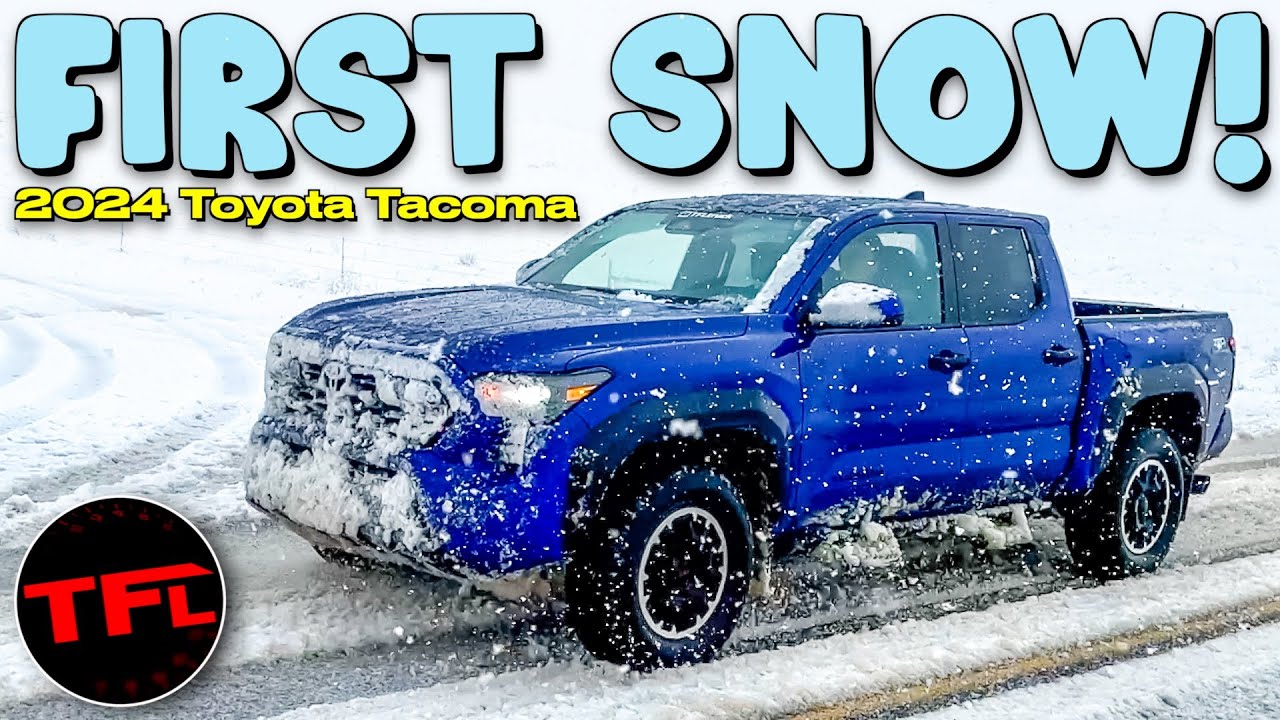Новая Toyota Tacoma 2024 года — настоящее открытие на снегу и в грязи!