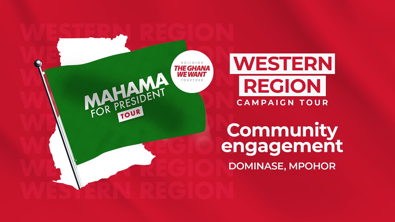 WATCH LIVE | Dominase community engagement with John Mahama | #Mahama4change2024 | WoezorTV
