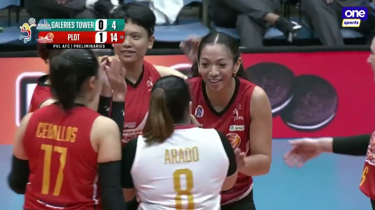 Jules Samonte, Jessey De Leon set 2 attacks for PLDT vs Galeries | 2024 PVL All-Filipino Conference