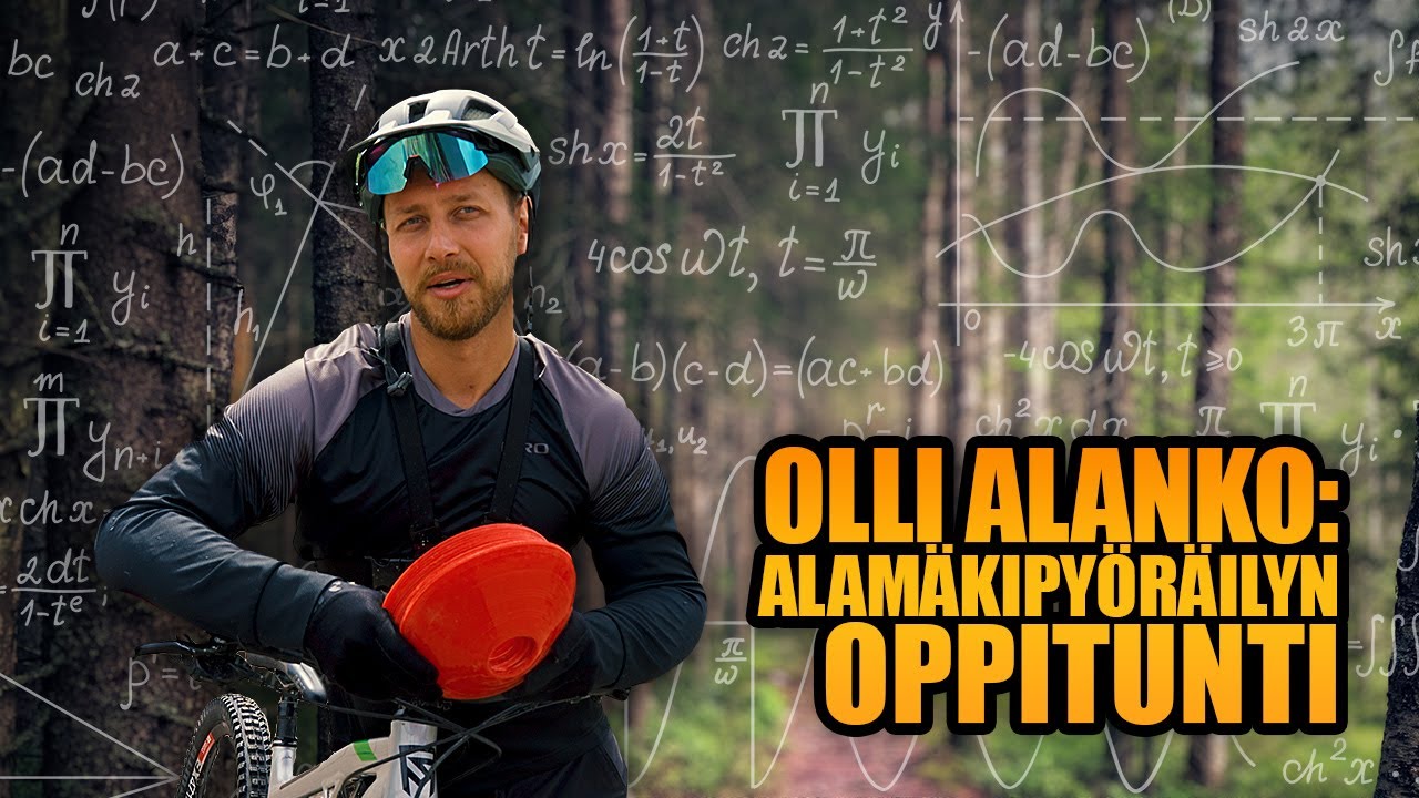Olli Alanko: Alamäkipyöräilyn oppitunti!