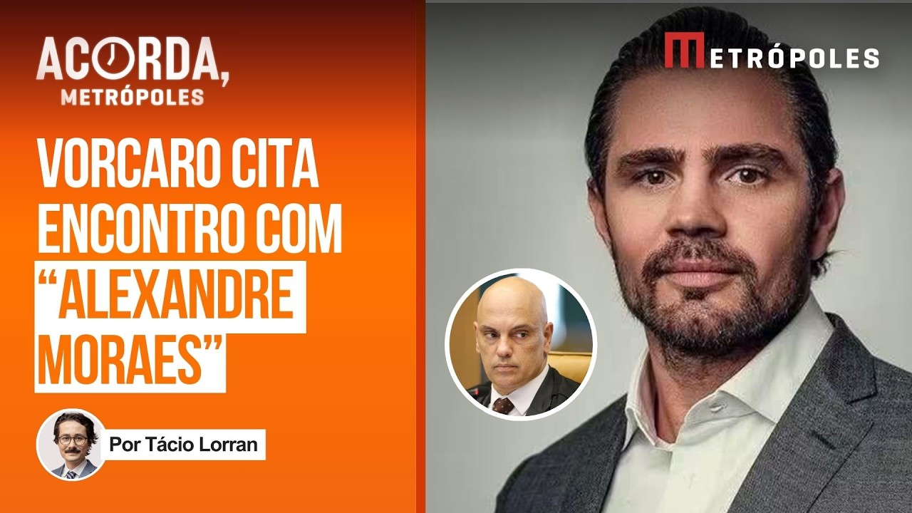 Em mensagem, Vorcaro relata encontro com “alexandre moraes”