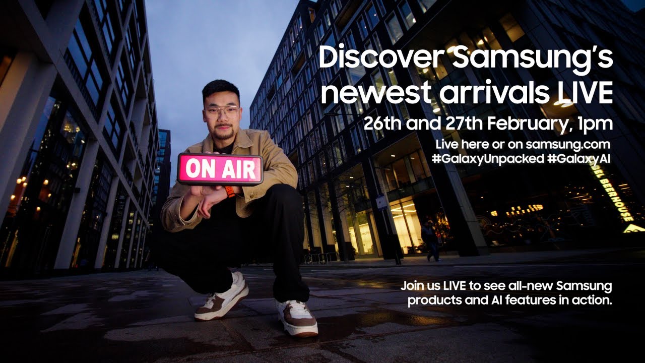 Discover Samsung's New Products Live