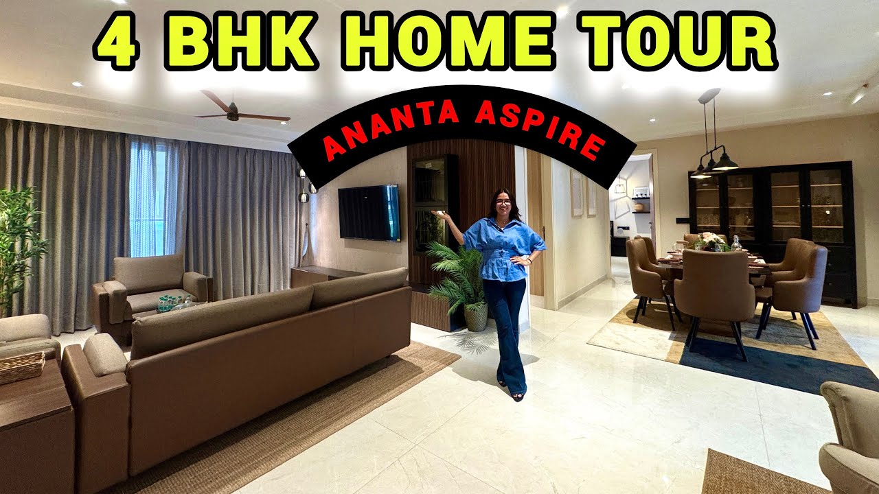 Ananta Aspire Zirakpur | 4 BHK Ultra Luxury Flats For Sale With Premium Interior Design | Home Tour