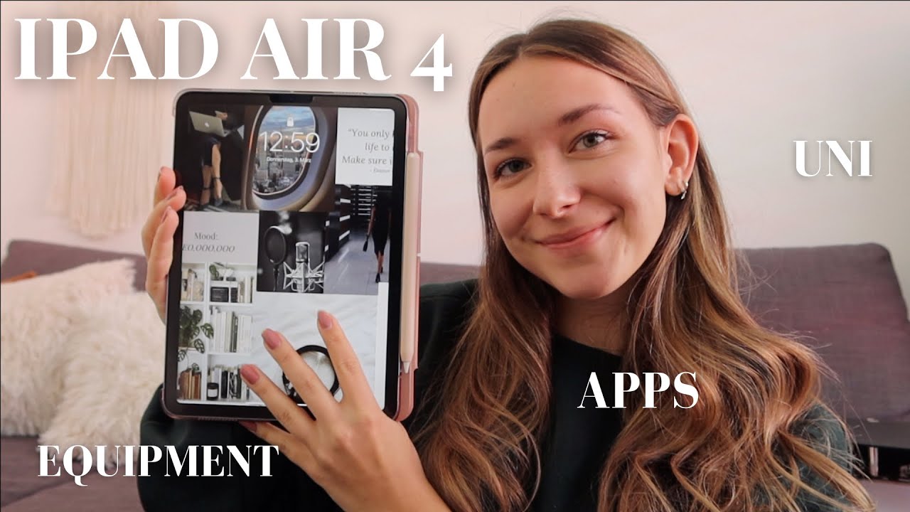 WHAT‘S ON MY IPAD AIR 4// Equipment, Whats on my iPad, Produktivität Hacks, Uni